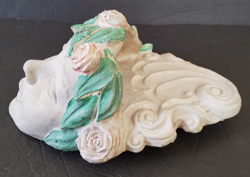 VTG Henri Studio 1994 Limited Cherub Nature Spirit Planter Wall Plaque Pocket - 第 30/34 張圖片