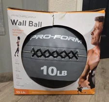 Pro-Form 10 Lb. Wall Ball Multi-Function, Soft-Impact Design