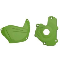 Polisport Kupplungs/ZüNdungsdeckelschutz Kawasaki KXF 250 13-16, GrüN
