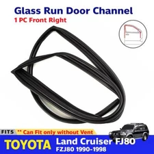 Glass Run Channel Front Right Fits Toyota Land Cruiser FJ80 FZJ80 HZJ 1990-98