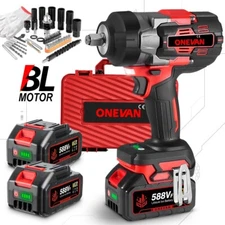 2800Nm Electric Cordless Impact Wrench Gun 1/2'' Driver Fit for Makita Battery