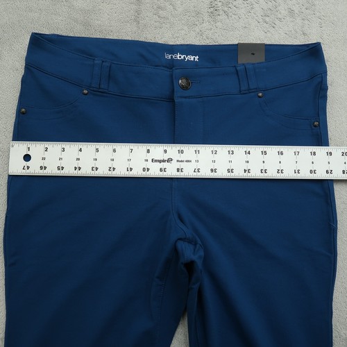 Lane Bryant Pant Women's Size 16 Teal Blue High-Rise The Jegging 29" Inseam NWT - Picture 7 of 16