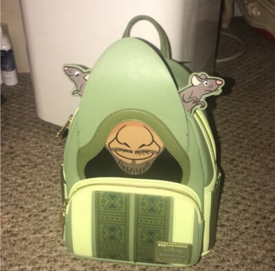 NWT Disney Encanto Bruno Madrigal Loungefly mini backpack GLOWS In DARK GID