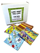 LOVE WHAT YOU LOVE GIFT BOX: Seasonal Bandanas. Birthday Present Men Women