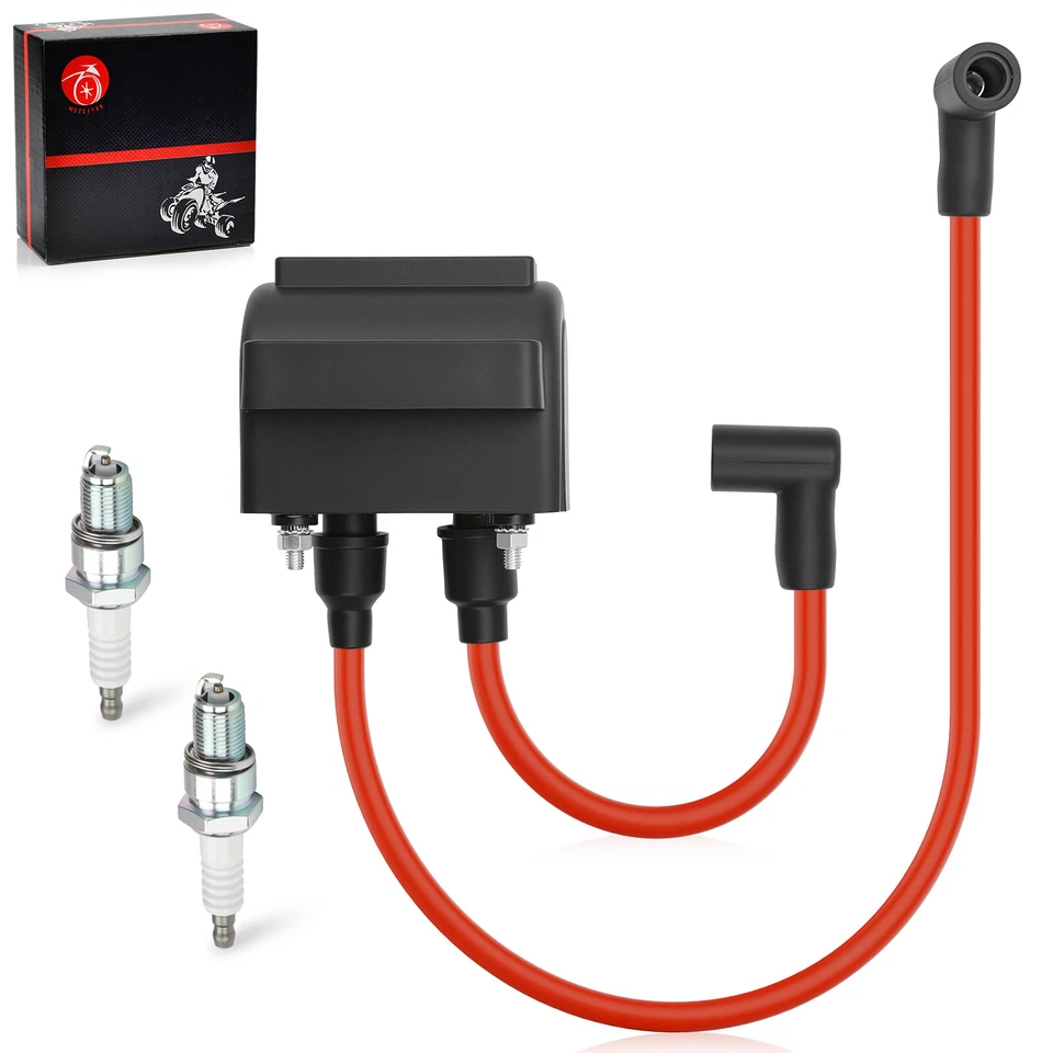 Ignition Coil And Spark Plug Wire Cap For Fat Boy FLSTF 1991 1992-1999 31614-83A - Изображение 2 из 4