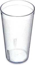Stackable Tumbler Plastic Tumbler with Pebbled Exterior for Restaurants, Caterin