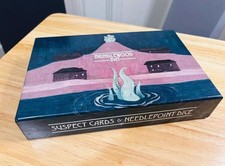 Brindlewood Bay RPG Suspect Cards & Needlepoi...