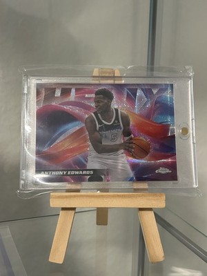2025-26 Topps Chrome Anthony Edwards Helix SP SSP Case Hit