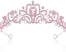 Tiara Crowns for Women  Girls - Bridal, Wedding, Prom, Quinceanera, Birthday 