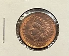 1878 Indian Head Cent - BU Red Brown