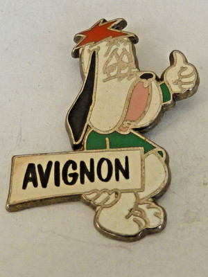 Anstecknadeln Anstecknadeln Abzeichen. Comic Dropy AVIGNON TURNER Ecklasche 4