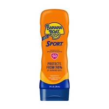 Banana Boat Sport Ultra SPF 50 Sunscreen Lotion, 8 Fl Oz Pack of 1 , 50