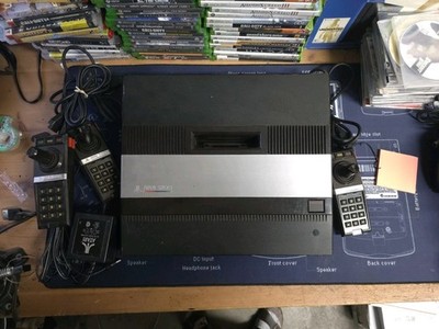 Atari 5200 2-Port Console 1 Good Joystick  Tested Working Pac Man Game Included