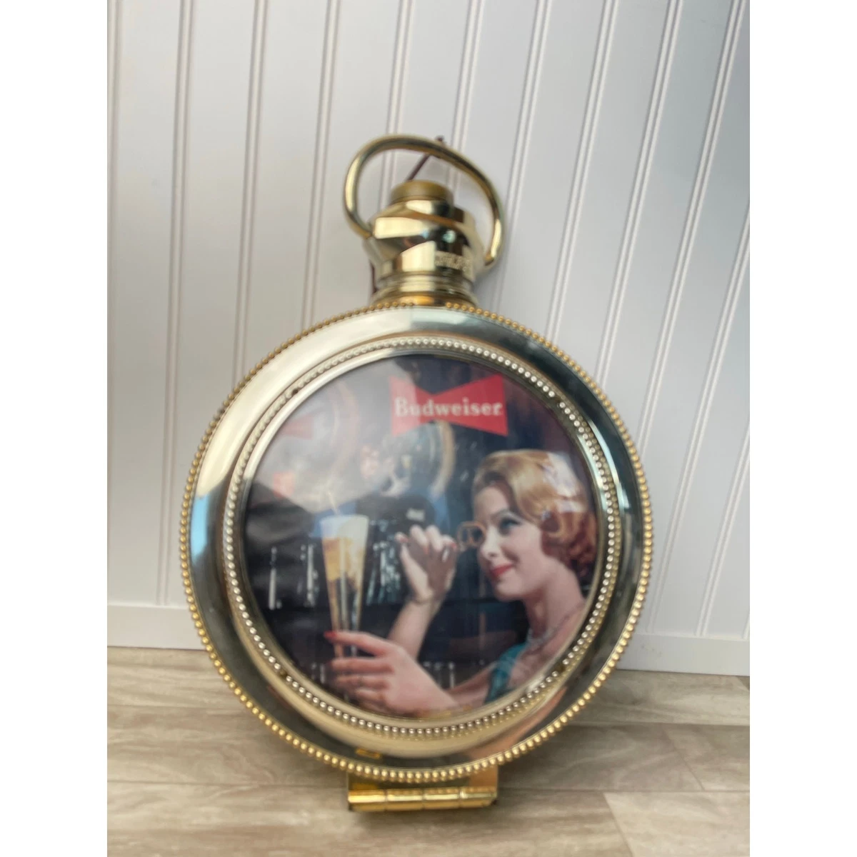 Budweiser Rotating In Collectible Budweiser Signs & Tins for sale
