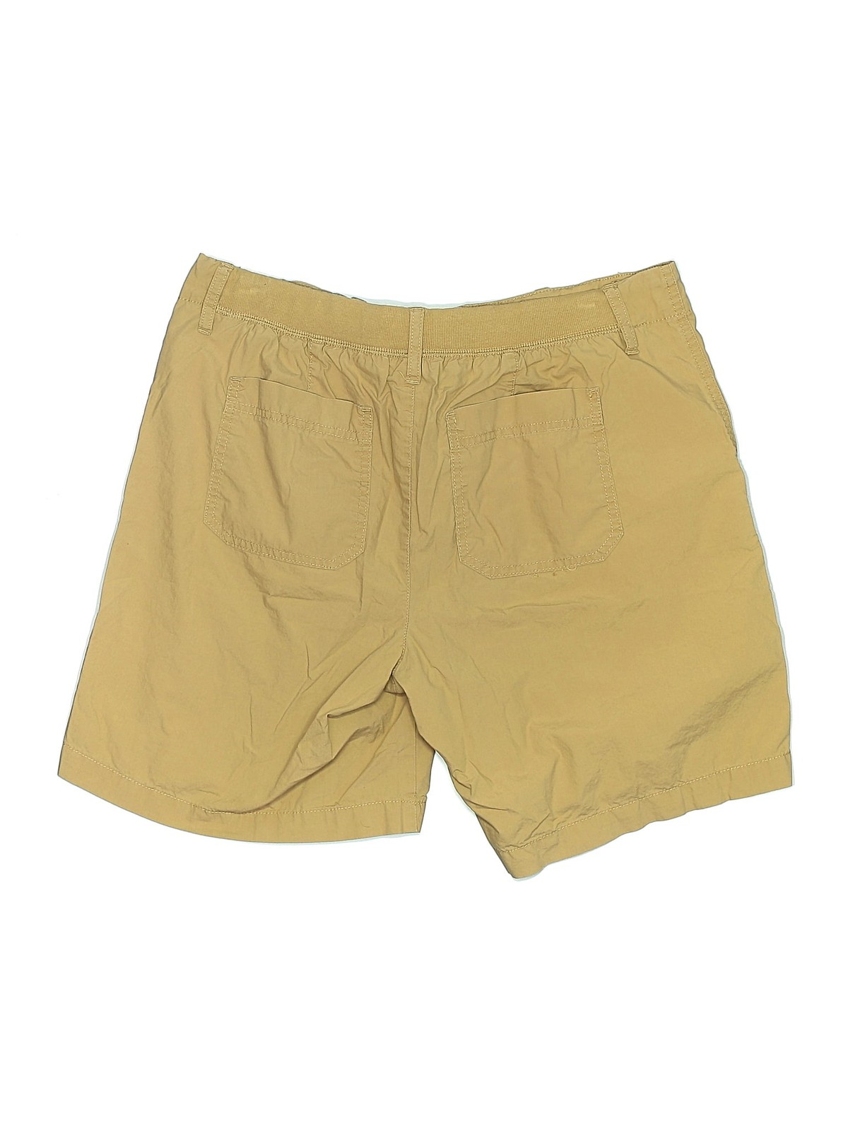 Lauren by Ralph Lauren Women Brown Khaki Shorts 12 thumbnail 2