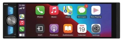 ESX VMX601DAB | 1DIN Auto Radio Apple Carplay Android Auto Apps Youngtimer Oldti
