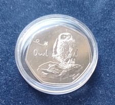 The Owl 2021 BU 50p Coin, Winnie The Pooh Collection Coin