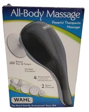 WAHL All Body Power Therapeutic 2-Speed Massager w/ 4 Attachment Heads 4120-1801