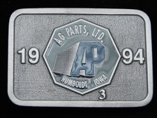 RC13123 NOS VINTAGE 1994  AG PARTS, LTD.  TRACTOR COMMEMORATIVE BELT BUCKLE