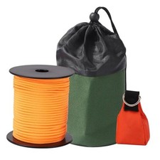 Arborist Throw Line Kit, Arborist Throw Weight 14oz Throw Bag with 164FT Rope