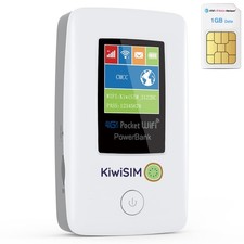 4G LTE Pocket WiFi Hotspot - 6000 mAh Long-Lasting Battery,Global Compatible ...