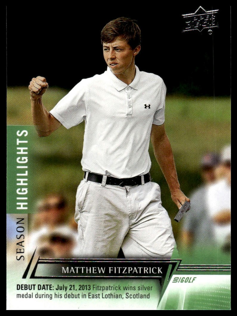 2024 Upper Deck #75 Matthew Fitzpatrick