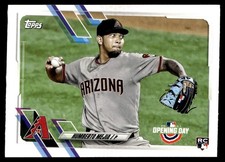 2021 Topps Opening Day Humberto Mejia Rookie Arizona Diamondbacks #214