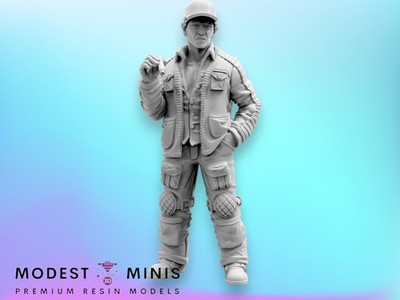 Space Crew Engineering Tech - Resin Sci Fi Cyberpunk Aliens Mini | Papsikels