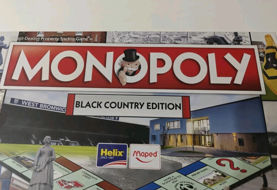 Hasbro Monopoly Black Country Edition Board Game. Brand New & Sealed. Rare. - Image 3 of 4