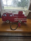 Vintage 70s Tonka Snorkel Reach Bucket Fire Truck With Hydrant