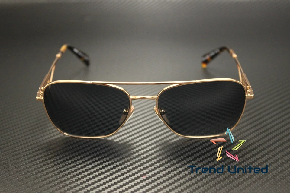 普拉达 PR A50S SVF09T 玫瑰金深灰色 59 毫米女式太阳镜 — 第 3/4 张图片