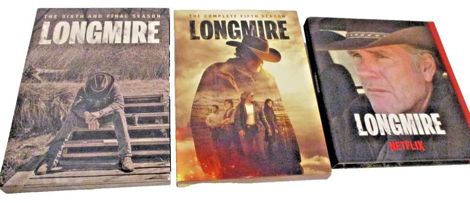 Longmire Seasons 3,4,5 DVDs (SKU# 2832) - Image 2 of 4