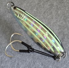 FishLab Carnada Slow Pitch Jigs 4-1/2" 5-1/4 oz Rigged Nichols Assist Hooks 3/0