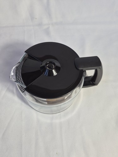 Krups F0344210F Carafe en verre Pro Aroma 10 tasses, poignée noire (couvercle inclus) neuve avec étiquette - Photo 9/9