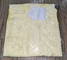 Swaddle Designs zzZipMe Elephant Wearable Cotton Flannel Sleep Sack Small 0-6 Mn