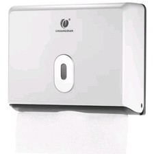 Multifold Paper Towel Dispenser Wall-Mounted Bathroom Tissue Dispenser Commer...