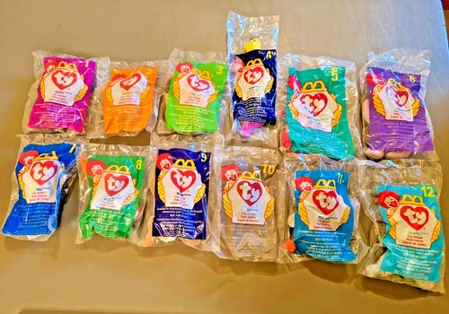 1998 McDonald's Beanie Babies Full Set of 12 SEALED Vintage