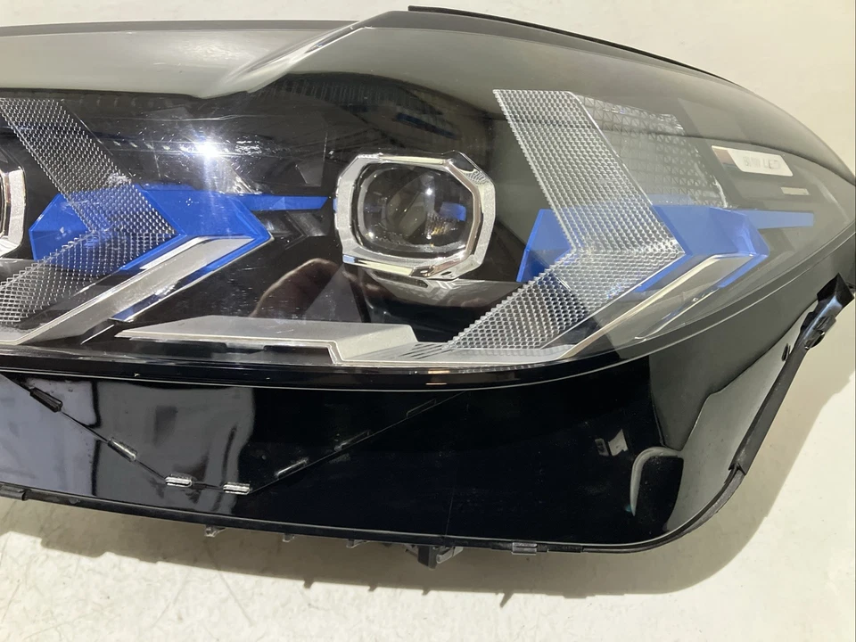 2024 2025 BMW X5 X6 G05 G06 Driver Left LH Blue Bezel LED Headlight OEM 2080 - Bild 4 von 4