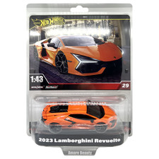Hot Wheels Premium Die-Cast Metal 1:43 Scale Vehicle - 2023 Lamborghini Revuelto