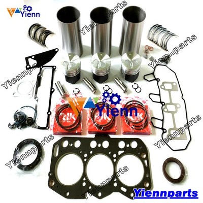 Overhaul Rebuild Kit For Yanmar 3TNA72 Engine Piston Gasket Bearing Repair Parts