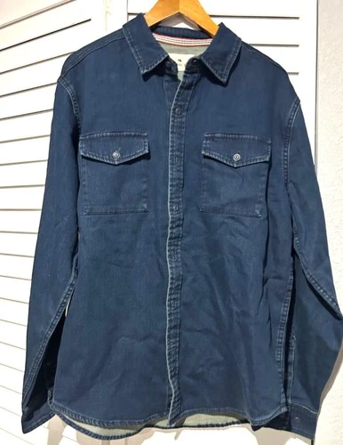 The Normal Brand Men’s NWT Big Jake Shirt Jacket Overshirt Shacket size L NWT - product listing photo