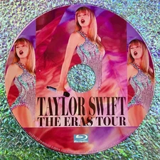 TAYLOR SWIFT THE ERAS TOUR BLU-RAY EXTENDED VERS 2023 3 HR FREE SHIP USA SELLER
