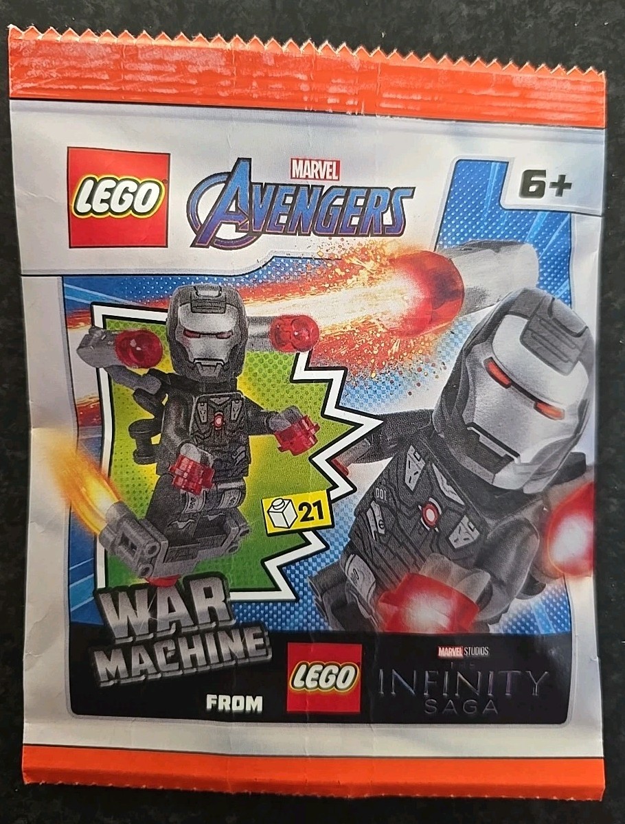 LEGO MARVEL WAR MACHINE AVENGERS INFINITY SAGA POLYBAG 242502