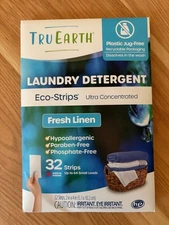 Tru Earth Laundry Detergent Eco-Strips Fresh Linen Scent