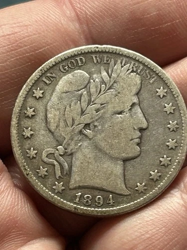 1894 Barber Silver Half Dollar