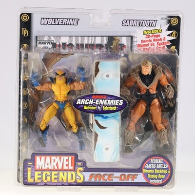 Toy Biz Wolverine vs Sabretooth Face-Off
