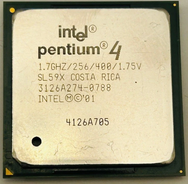 Processeur Intel Celeron SL6ZY 2.5 GHz - Socket 478, Northwood - Occasion Testé Et Garanti