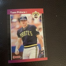 1989 Donruss Baseball 527 Tom Prince