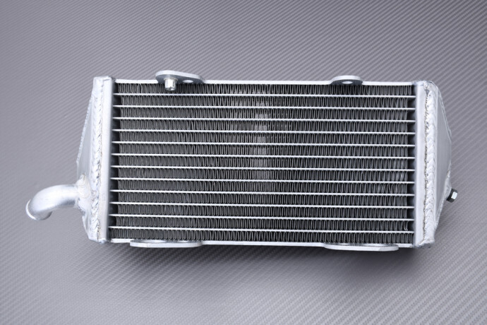 Radiateur eau gauche renforcé pour BETA RR200 2T ENDURO 2019 en aluminium argent