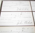 10 Bank Receipts from Gold Bond of 1986 Chesapeake & Ohio R. W. Co. — photo 2